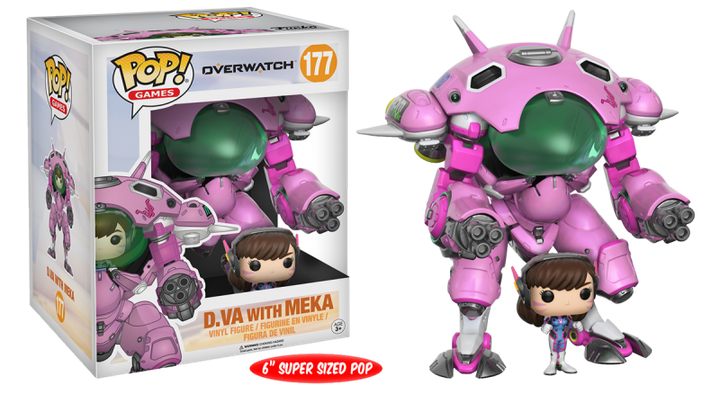 Фигурка Funko Pop Фанко Поп Overwatch D.va With Meka Овервотч Дива