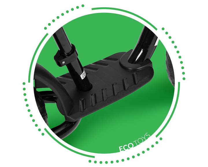 Біговел EcoToys JT-BB-05 Чорний (5905817002900) - зображення 6