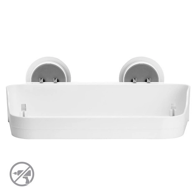 Полка клеящаяся MBM HOME BP-3 WHITE пластиковая белая - изображение 12