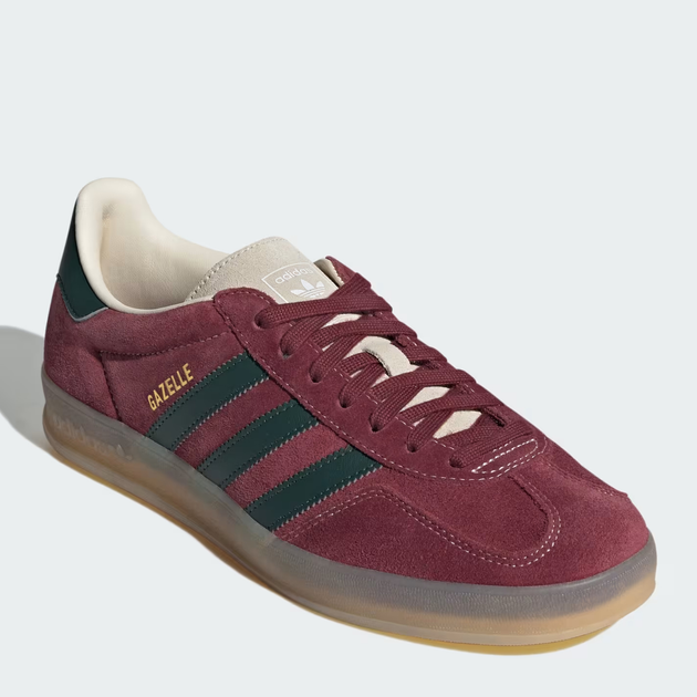 Мужские кеды низкие Adidas Gazelle Indoor JH5403 42 (8UK) 26.5 см Shared/Shagrn/Wonwhi (4067888304350) 