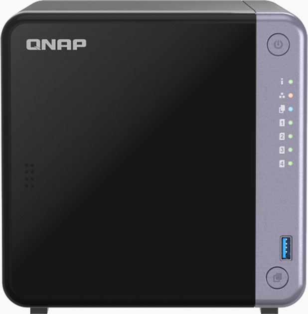 Мережеве сховище QNAP TS-432X-4G - зображення 2