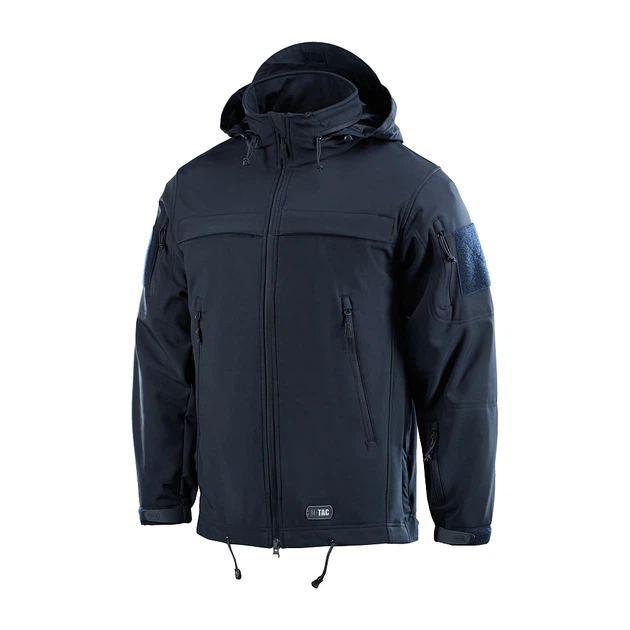 Куртка M-Tac Soft Shell Police Navy Blue L - Фото 1 Куртка M-Tac Soft Shell Police Navy Blue L - изображение 1