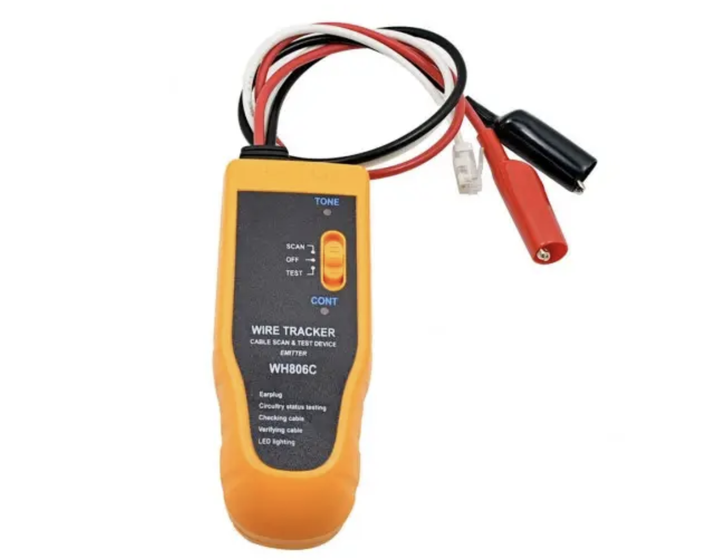 Кабельный тестер-трассоискатель (cable traker) Digital Tech WH806C - изображение 4