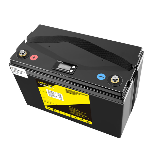 Аккумулятор LiitoKala LiFePO4 12V 150Ah (1800Wh) с LCD-дисплеем и встроенным BMS, 4000+ циклов - изображение 4