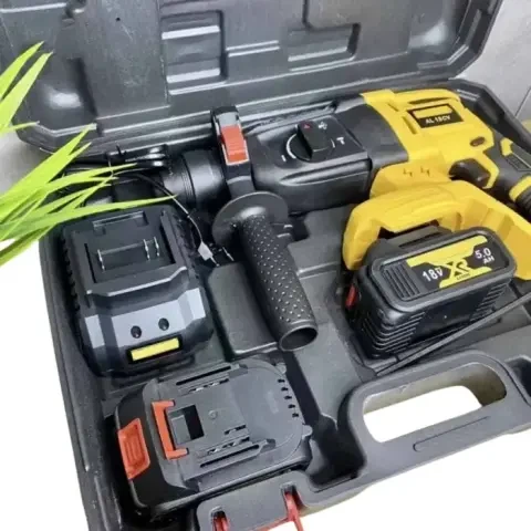 Аккумуляторный бесщеточный перфоратор с двумя аккумуляторами 18V 5Ah в кейсе ударный PD2A-18-M2 - изображение 5