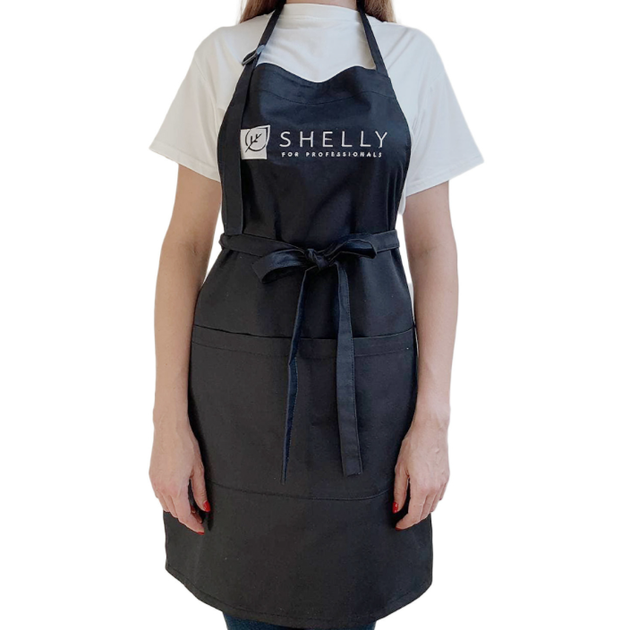 Фирменный фартук Shelly, черный - Фото 3 Фирменный фартук Shelly, черный - изображение 3