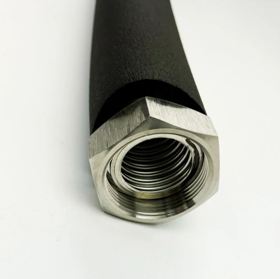 Шланг металевий гнучкий нержавіюча сталь 1 1/2”, 4бар FLEXY ECO-FLEX HT 65см (без кріплень) - зображення 3
