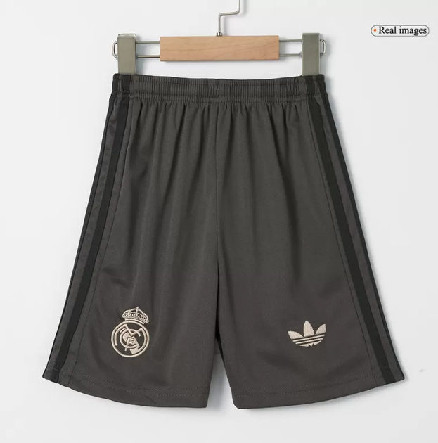 Дитяча футбольна форма Adidas Bellingham №5 Real Madrid 2024-2025, розмір 28 (зріст 150-160 см), сіра - зображення 11