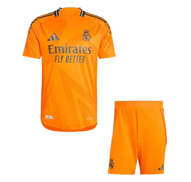 Дитяча футбольна форма Adidas Mbappé №9 Real Madrid 2024-2025, розмір 28 (зріст 150-160 см), помаранчева - зображення 2