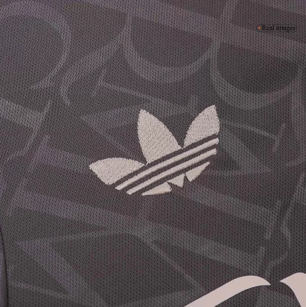Дитяча футбольна форма Adidas Mbappé №9 Real Madrid 2024-2025, розмір 28 (зріст 150-160 см), сіра - зображення 6