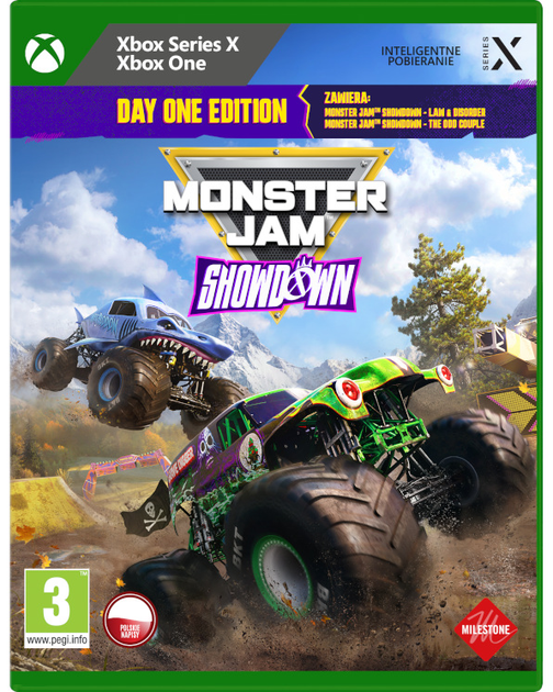 Gra XSX Monster Jam Showdown Day One Edition (Blu-ray płyta) (8057168509557) - obraz 1