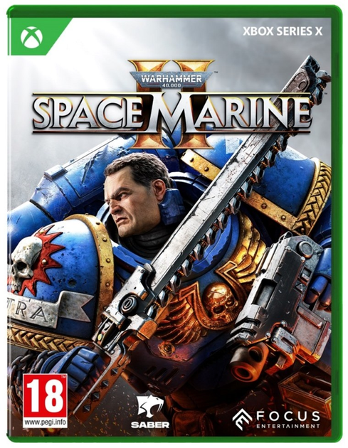 Гра XSX Warhammer 40.000: Space Marine 2 Standard Edition (Blu-ray диск) (3512899968172) - зображення 1