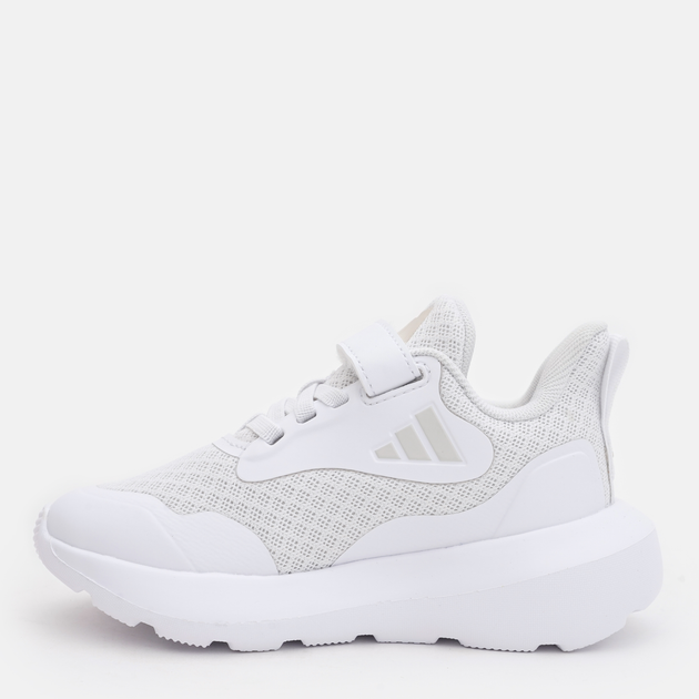 Дитячі кросівки для дівчинки Adidas Fortarun 3.0 El C IH2857 29 Ftwwht/Greone/Ftwwht (4067888736854) - зображення 4