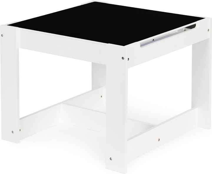Komplet dla dzieci EcoToys Drewniany stolik i krzesełka (5903769978311) - obraz 3