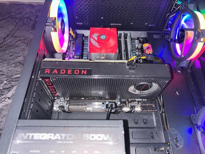 Системный блок 6 ядер AMD FX 6300/8GB DDR3/RX 470 4GB/SSD 240GB Б 