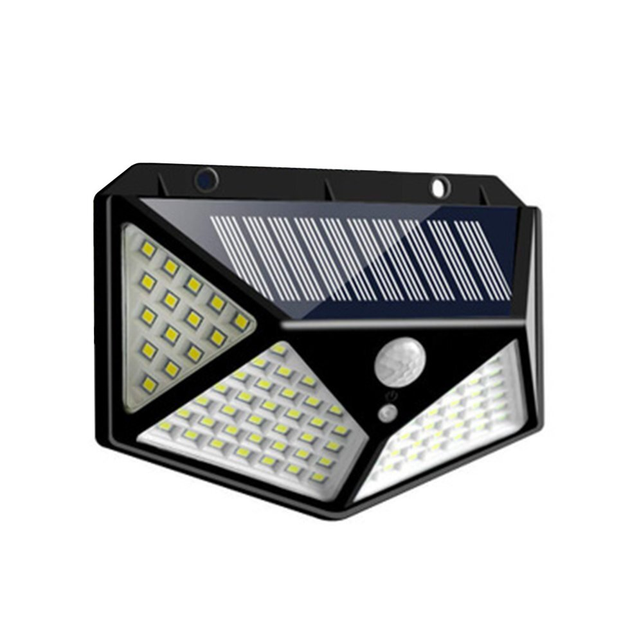 Уличный фонарь прожектор на солнечной батарее Solar Wall Lamp SH-100 Черный - Фото 5 Уличный фонарь прожектор на солнечной батарее Solar Wall Lamp SH-100 Черный - изображение 5