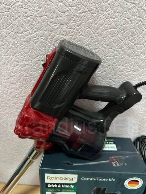 Ручной пылесос Rainberg RB-2265 2500W, 0.5 л, мощный вертикальный пылесос для дома - Фото 4 Ручной пылесос Rainberg RB-2265 2500W, 0.5 л, мощный вертикальный пылесос для дома - изображение 4