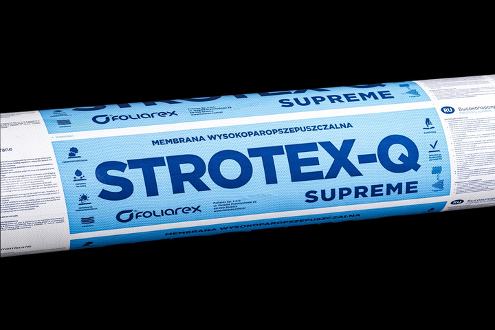 Супердифузійна мембрана STROTEX Q SUPREME 170 гр/м2 - зображення 4