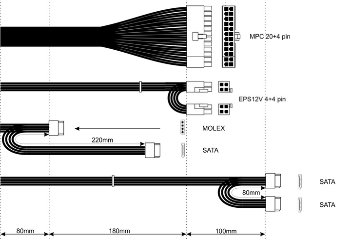 Zasilacz AKYGA AK-T1-300 TFX 300 W - obraz 3