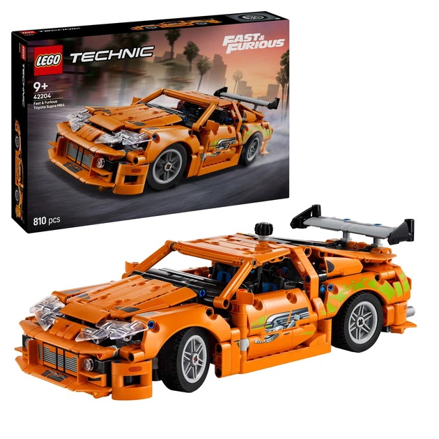 Конструктор LEGO Technic Fast and Furious Toyota Supra MK4 810