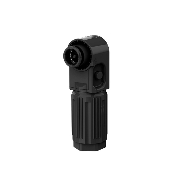 Силовой разъем для АКБ SRDB-300 (папа), угловой, 300А, 1500V, IP67, Black - изображение 1