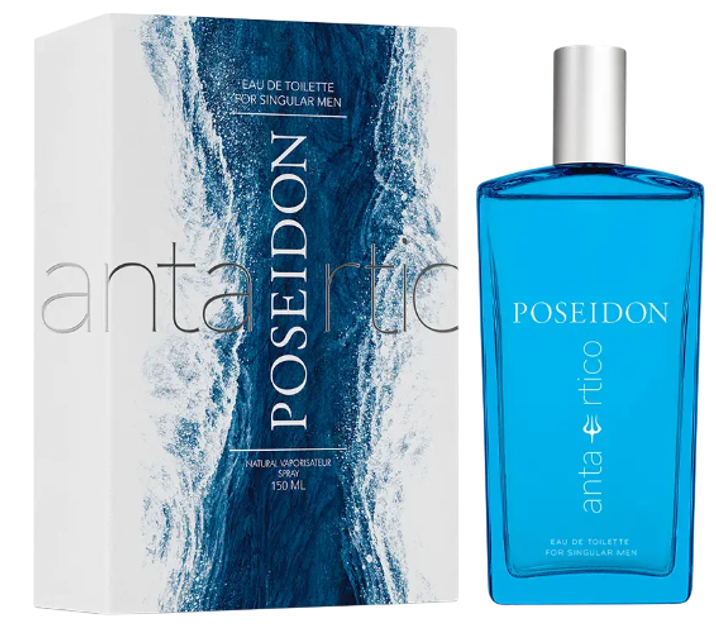 Woda toaletowa męska Instituto Espanol Poseidon Antarctic 150 ml (8411047151662) - obraz 1