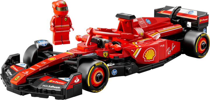 Конструктор LEGO Speed Champions Автомобіль для перегонів F1 Ferrari SF-24 275 деталей (77242) - зображення 2