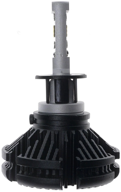 Комплект LED ламп X3 H3 50W 6000K 6000lm з радіатором - зображення 2