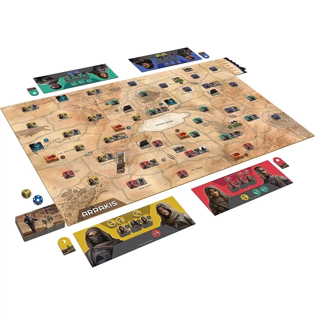 Настольная игра Gale Force 9 Dune - Arrakis Dawn of the Fremen (Дюна - Арракис Расцвет Фременей, Английский) (9781638840862) - Фото 3 Настольная игра Gale Force 9 Dune - Arrakis Dawn of the Fremen (Дюна - Арракис Расцвет Фременей, Английский) (9781638840862) - изображение 3