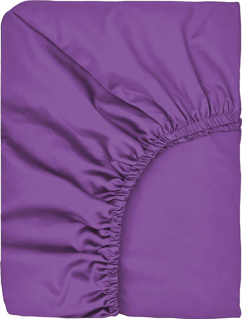 Простирадло на гумці Good-Dream сатин Purple 120x200 від Rozetka на платформі USKIDKA Акція на Простирадло на гумці Good-Dream сатин Purple 120x200 від Rozetka