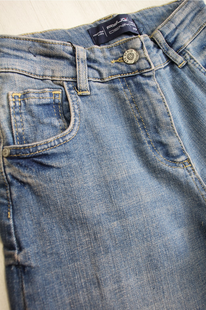 Шорты A-yugi Jeans 164 см Синий (2125000865287) - Фото 6 Шорты A-yugi Jeans 164 см Синий (2125000865287) - изображение 6
