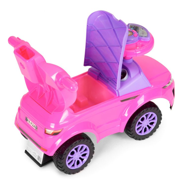 Jeździk Multistore 3 w 1 614W Różowy (5903769977369) - obraz 7