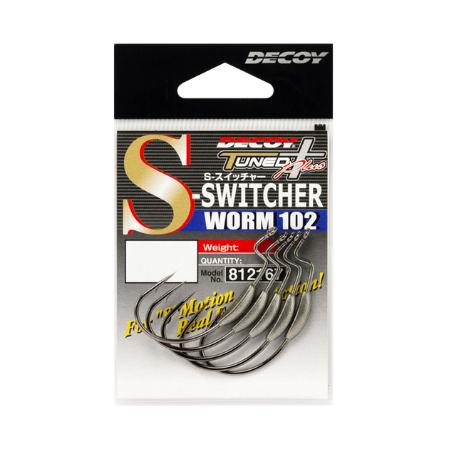 Крючок Decoy S-Switcher Worm 102 №3/0 - изображение 2