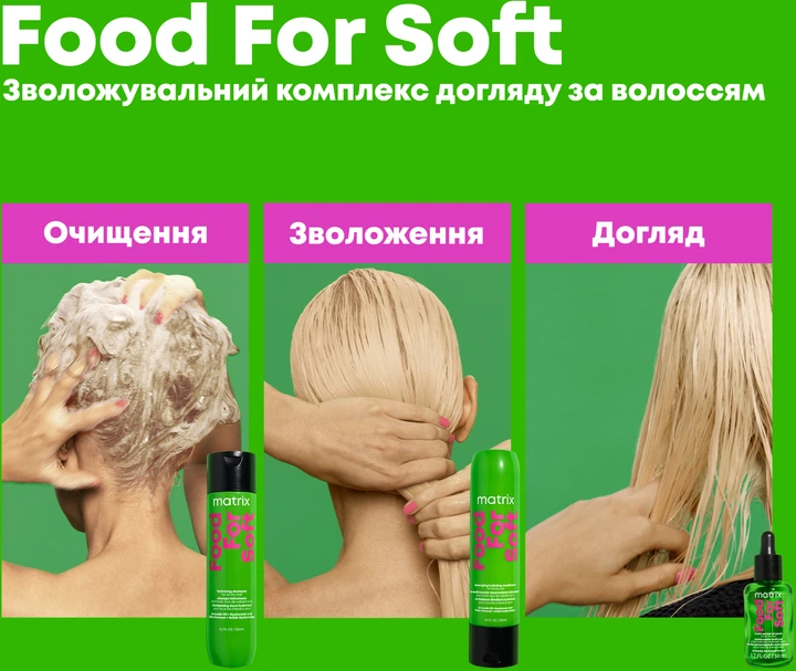 Профессиональный набор Matrix Food For Soft для увлажнения волос