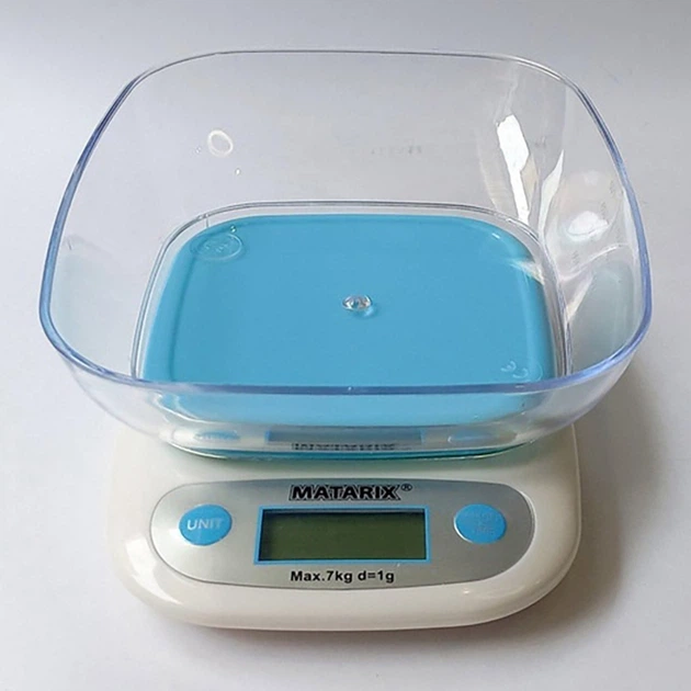 Весы кухонные MATARIX MX-403 электронные чаша 7kg - изображение 5