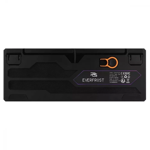 Ігрова механічна клавіатура Proove Gaming Everfrost RGB USB Black - изображение 5