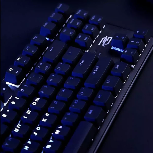 Ігрова механічна клавіатура Proove Gaming Everfrost RGB USB Black - изображение 6