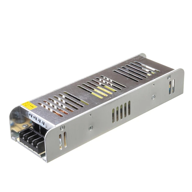 Блок живлення для LED стрічки 12V 240Вт (20А) негерметичний IP20 МТК electro, серія M - зображення 2