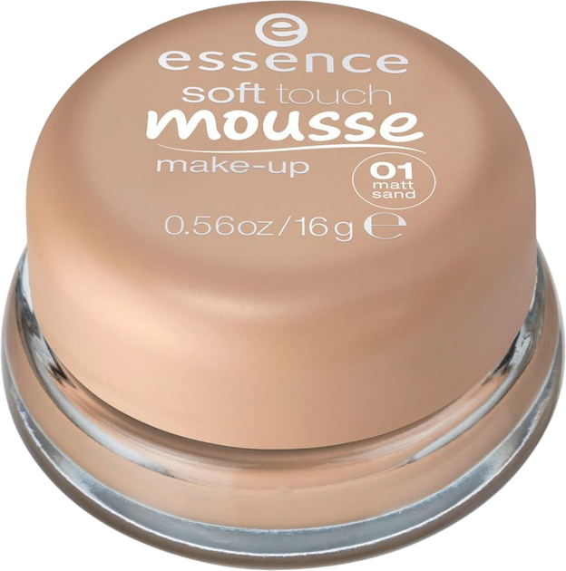 Podkład Essence Cosmetics Soft Touch Maquillaje En Mousse 01-Matt Sand 16 g (4250035253360) - obraz 1