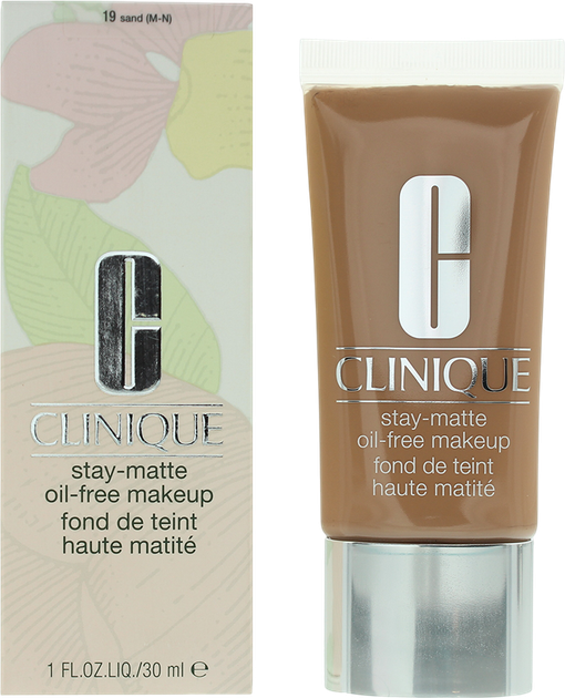 Тональний засіб Clinique Stay Matte Oil Free Makeup 19 Sand 30 мл (20714552589) - зображення 1