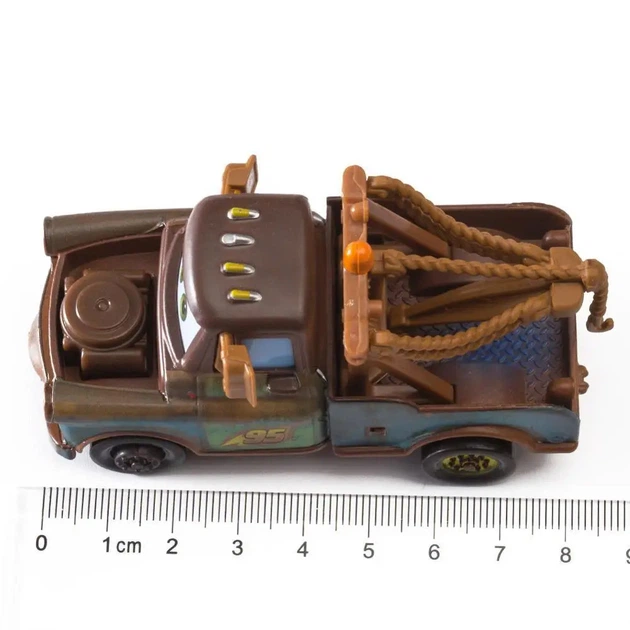 Автомобіль Mater із м/ф Cars RESTEQ. Інерційна машинка Метр. Машинки Тачки 4912106 - зображення 3