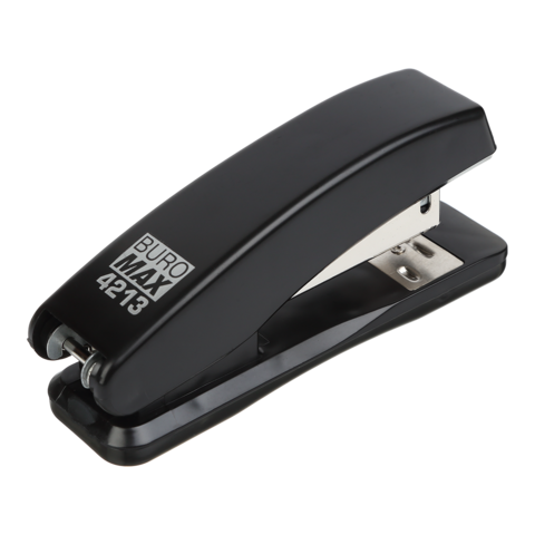 Степлер BUROMAX 15арк. №24 4213-01 чорний (12) /BM.4213-01/ - Фото 3 Степлер BUROMAX 15арк. №24 4213-01 чорний (12) /BM.4213-01/ - изображение 3