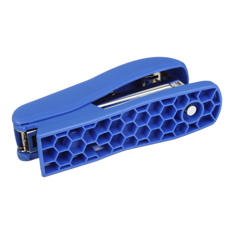 Степлер BUROMAX 20арк. №24 4202-02 RUBBER TOUCH, синій (12) /BM.4202-02/ - изображение 7