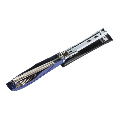 Степлер BuroMAX 50арк. №24 4251-02 метал. синій, /BM.4251-02/ - зображення 5
