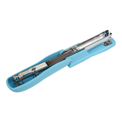 Степлер BUROMAX 20арк. №24 4202-14 RUBBER TOUCH, блакитний (12) /BM.4202-14/ - изображение 9