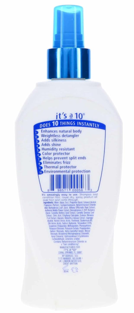 Krem do włosów Its a 10 Miracle Leave-In Lite Hair Leave-In do stylizacji 2957 ml (898571000563) - obraz 2