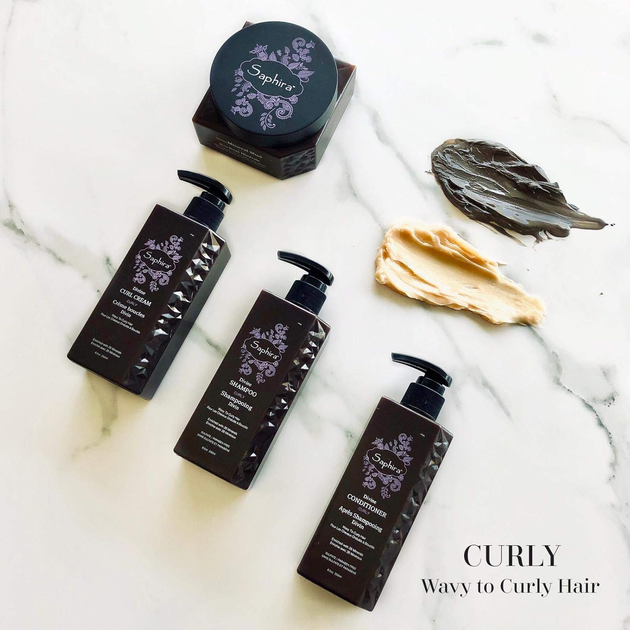 Крем для волосся Saphira Divine Keratin Hair для підкреслення завитків 250 мл (851234005220) - зображення 6