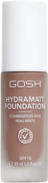 Тональний крем для обличчя Gosh Hydramatt Deep 018N 30 мл (5711914183585) - зображення 1