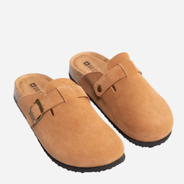 Chodaki damskie skórzane Big Star RR274A602 803 38 Brązowe - obraz 2