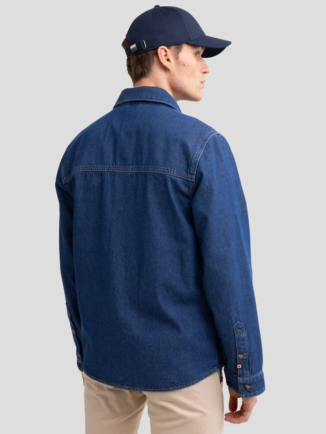 Сорочка джинсова чоловіча Big Star Cody 584 XL Темно-синя (5900714831097) - зображення 2